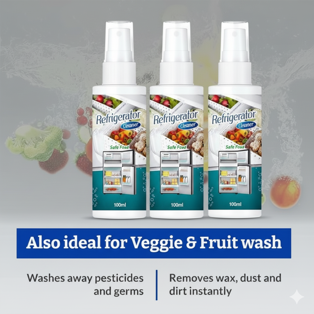 Refrigerator Cleaner Pack of 3