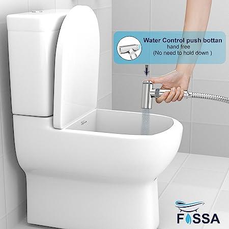 Fossa Magnetio Health Faucet with Magnetio Holder/Bidet Sprayer for Toilet and Bathroom Only Gun-3